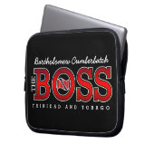 The Boss Trinidad & Tobago Laptopschutzhülle (Vorderseite Links)