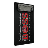 The Boss Trinidad & Tobago Mini Klemmbrett (Schrägansicht)