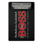 The Boss Trinidad & Tobago Mini Klemmbrett (Vorderseite)