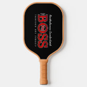 The Boss Trinidad & Tobago Pickleball Schläger (Vorderseite)