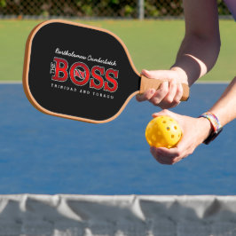 The Boss Trinidad & Tobago Pickleball Schläger