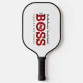 The Boss Trinidad & Tobago Pickleball Schläger (Vorderseite)