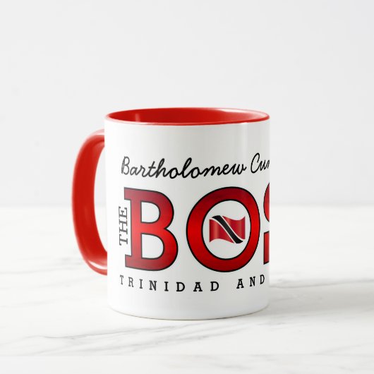 The Boss Trinidad & Tobago Tasse (Vorderseite Links)