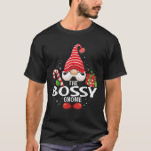 The Bossy Gnome Christmas Matching Family T-Shirt (Vorderseite)
