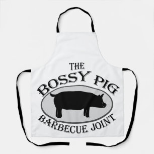 The Bossy Pig Barbecue Joint Schürze