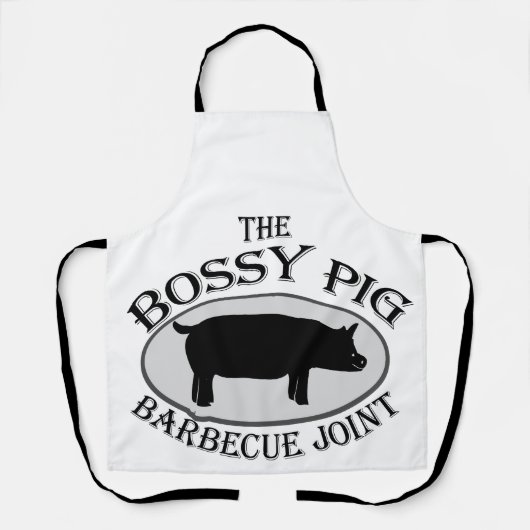 The Bossy Pig Barbecue Joint Schürze (Vorderseite)