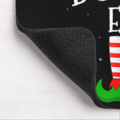 The Bougie Elf Funny Matching Family Group Christm Mousepad (Ecke)
