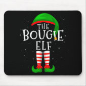 The Bougie Elf Funny Matching Family Group Christm Mousepad (Vorne)