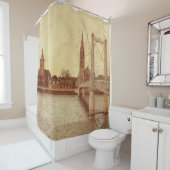 The Bouncy Bridge (Inverness - Scotland) Duschvorhang (Beispiel)