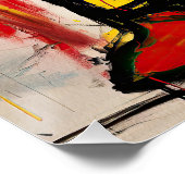 The Boxer Dog Graffiti 01 - Leonardo Abbacchio Poster (Ecke)