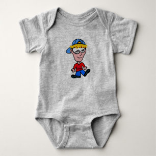 the boy for boy baby strampler