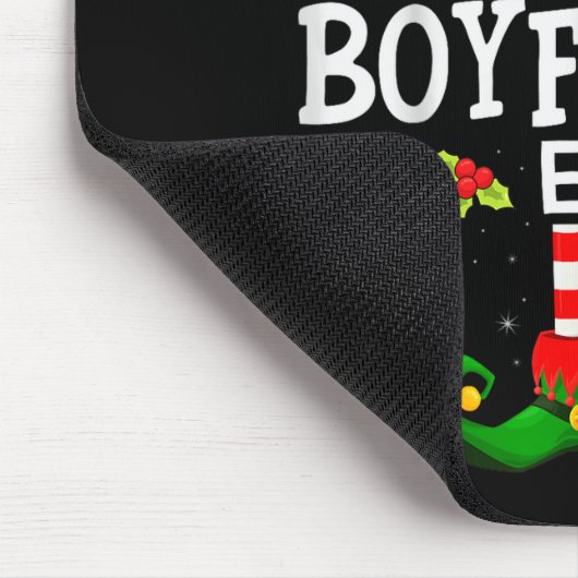 The Boyfriend Elf Christmas Family Matching Pajama Mousepad (Ecke)