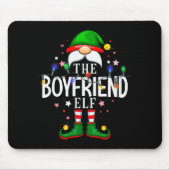 The Boyfriend Elf Christmas Family Pajama Party Mousepad (Vorne)