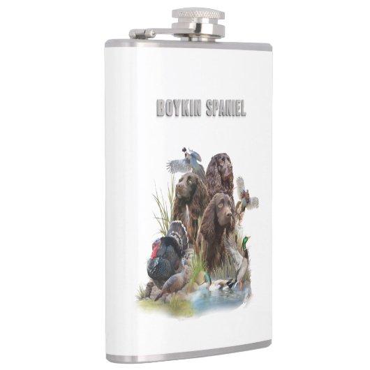 The Boykin Spaniel Flachmann (Rechts)