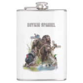 The Boykin Spaniel Flachmann (Vorderseite)