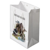 The Boykin Spaniel Mittlere Geschenktüte (Vorderseite Schrägansicht)