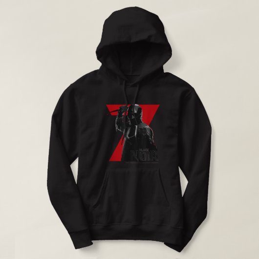 The Boys Black Noir 7 Dagger Poster Hoodie (Design vorne)