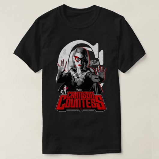 The Boys Crimson Countess Retro Poster Premium T-Shirt (Design vorne)