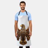 The Bread Eagle: Unique Baked Goods Heraldry Art Schürze (Getragen)