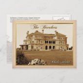 The Breakers Mansion in Newport, Rhode Island Postkarte (Vorne/Hinten)
