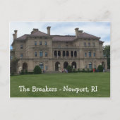 The Breakers, Newport, RI Postkarte (Vorderseite)