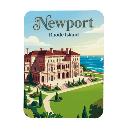 The Breakers Rhode Island Magnet (Vertikal)