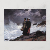 The Breakers Seascape Winslow Homer Postkarte (Vorderseite)