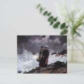 The Breakers Seascape Winslow Homer Postkarte (Stehend Vorderseite)