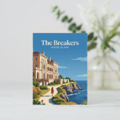 The Breakers USA Postkarte (Stehend Vorderseite)