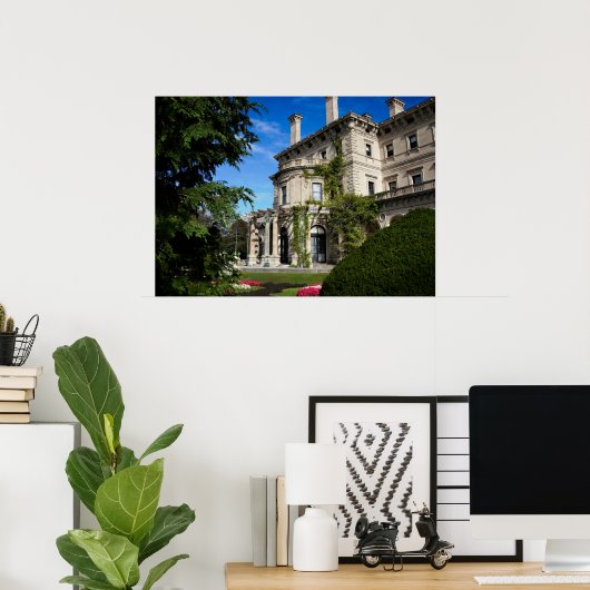 The Breakers: Vanderbilts Summer Zuhause Poster (Heimbüro)