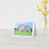 The Breakfast Newport RI Blank Note Card Karte (Gelbe Blume)