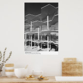 The Breezeway, UC San Diego, 1966 Poster (Küche)