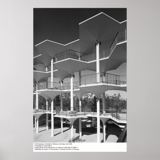The Breezeway, UC San Diego, 1966 Poster (Vorne)