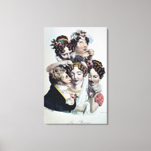 The Bride, c.1820 (litho) Leinwanddruck (Vorderseite)