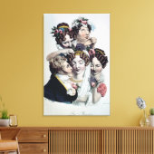The Bride, c.1820 (litho) Leinwanddruck (Insitu (Wohnzimmer))