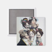 The Bride, c.1820 (litho) Magnet (Vorderseite/Rückseite)