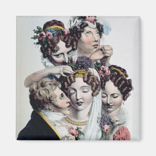 The Bride, c.1820 (litho) Magnet (Vorne)