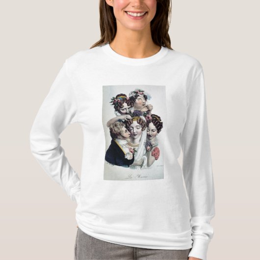 The Bride, c.1820 (litho) T-Shirt (Vorderseite)