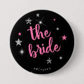 The Bride Disco Bachelorette ID925 Button (Vorderseite)
