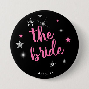 The Bride Disco Bachelorette ID925 Button