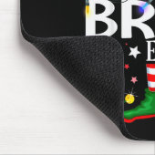 The Bride Elf Christmas Family Pajama Party Mousepad (Ecke)
