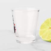 The Bride Goth Heart Lock and Key Schnapsglas (Rechts)