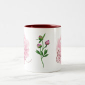 The Bride Wedding Zweifarbige Tasse (Mittel)