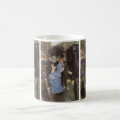 The Bridesmaid (alias The Traveller) von James Tis Kaffeetasse (Mittel)