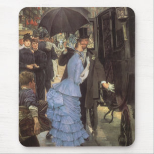 The Bridesmaid (alias The Traveller) von James Tis Mousepad