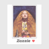 The Bridesmaid, c.1851, von John Everett Millais Aufkleber (Blatt)