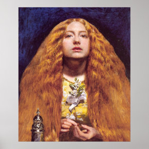 The Bridesmaid, c.1851, von John Everett Millais Poster