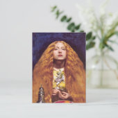 The Bridesmaid, c.1851, von John Everett Millais Postkarte (Stehend Vorderseite)