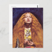 The Bridesmaid, c.1851, von John Everett Millais Postkarte (Vorne/Hinten)