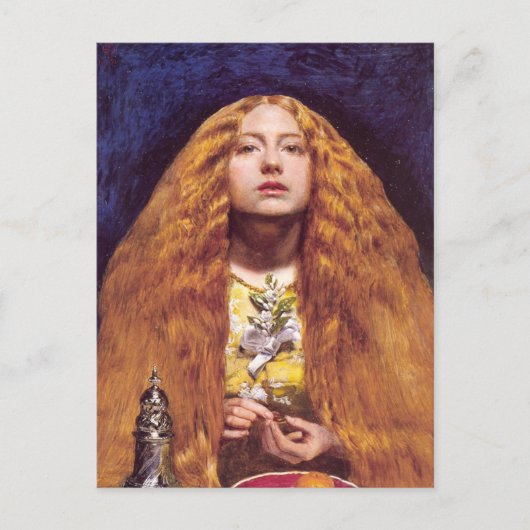 The Bridesmaid, c.1851, von John Everett Millais Postkarte (Vorderseite)